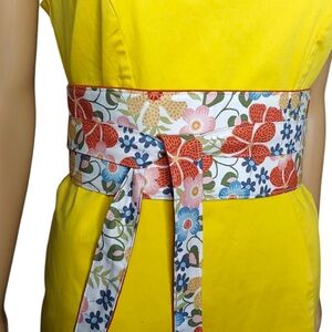 Handmade Floral Obi Belt | Wrap Around Waist Belt for Dresses